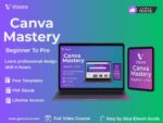 Canva Masterclass – 1h 20m Video Course + 5 Free Editable Templates